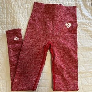 Women’s Best Red Marl leggings